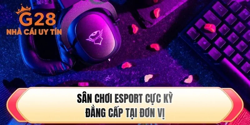 Sân chơi Esport cực kỳ đẳng cấp tại đơn vị